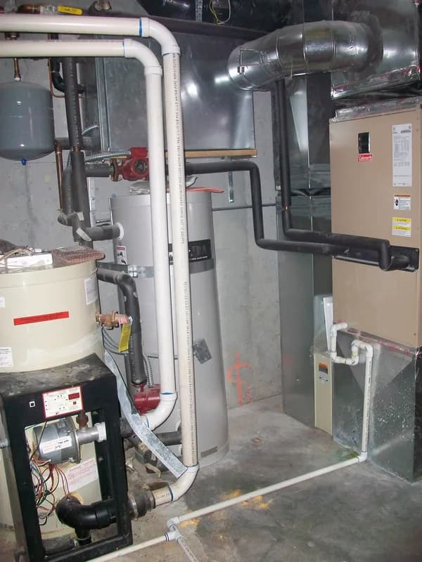Boiler repair work