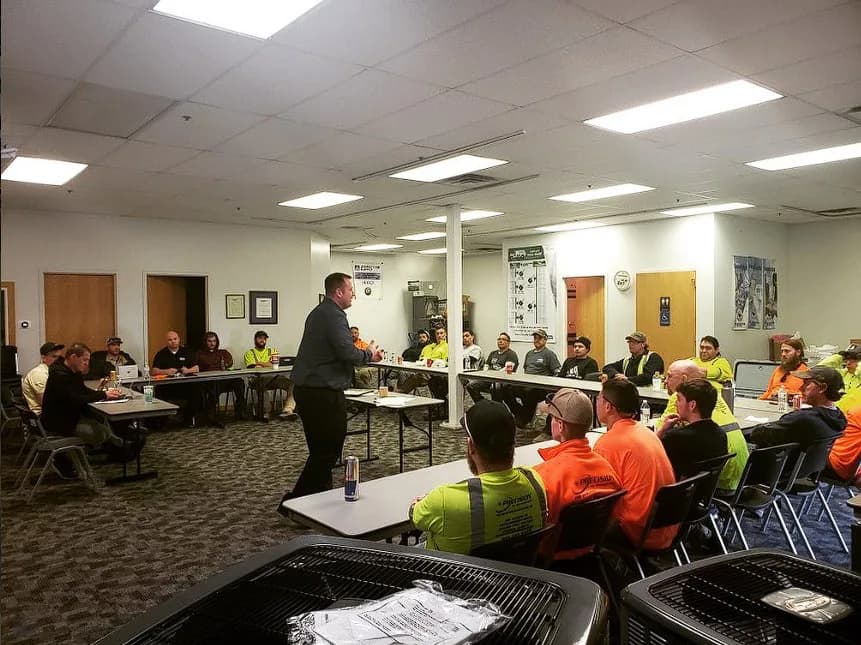 Precision Air Management commercial HVAC work