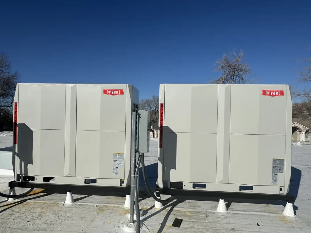 Rooftop unit installation